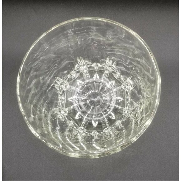 Princess House Heritage Pattern Glass Ice Bucket and Tongs - Picture 6 of 11